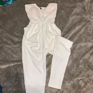 White jumpsuit